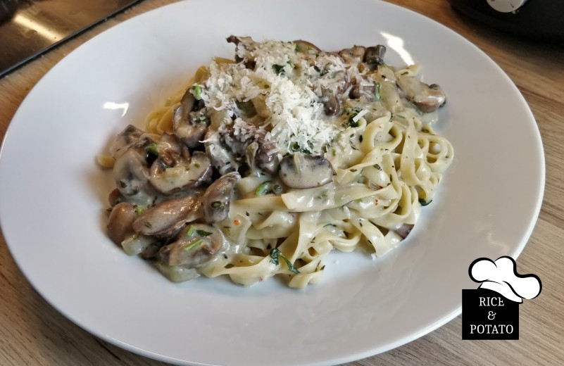 Picture of Mushroom Cream Pasta